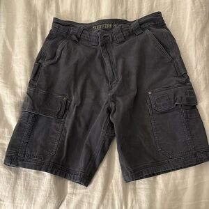 Men’s Duluth Trading Co Flex Fire Hose 10” Cargo Shorts - Heather Blue